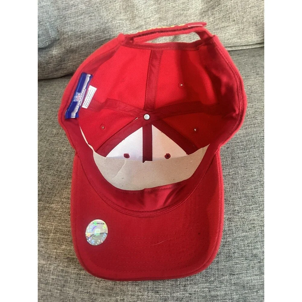 Reebok Kansas City Chiefs Hat One Size Fits Most Adjustable NFL Cap - Picture 5 of 6